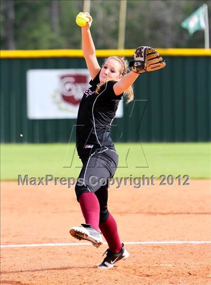 Thumbnail 1 in The Woodlands vs Cinco Ranch (The Woodlands Lady Highlander Tournament) photogallery.