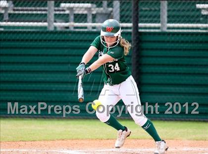 Thumbnail 1 in The Woodlands vs Cinco Ranch (The Woodlands Lady Highlander Tournament) photogallery.