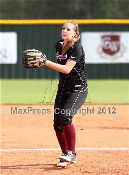 Thumbnail 1 in The Woodlands vs Cinco Ranch (The Woodlands Lady Highlander Tournament) photogallery.