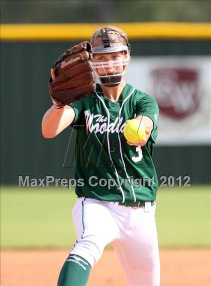 Thumbnail 2 in The Woodlands vs Cinco Ranch (The Woodlands Lady Highlander Tournament) photogallery.