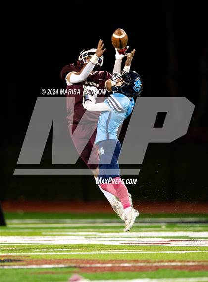 Thumbnail 2 in Bishop Grimes vs Frankfort-Schuyler (NYSPHSAA Section III 8-Man Semifinal) photogallery.