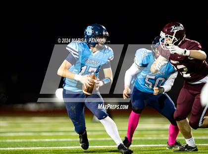 Thumbnail 2 in Bishop Grimes vs Frankfort-Schuyler (NYSPHSAA Section III 8-Man Semifinal) photogallery.