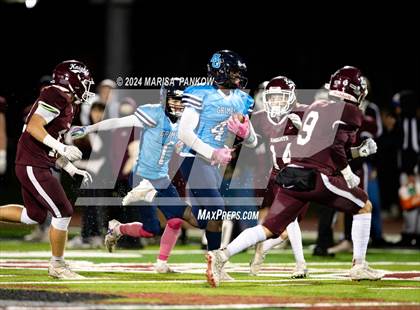 Thumbnail 3 in Bishop Grimes vs Frankfort-Schuyler (NYSPHSAA Section III 8-Man Semifinal) photogallery.