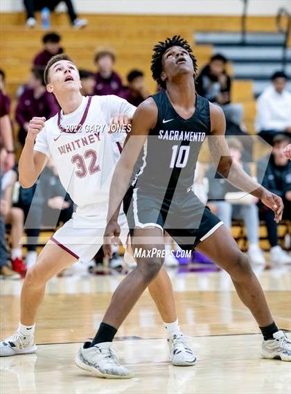 Thumbnail 2 in Sacramento vs Whitney (NorCal Tip-Off) photogallery.