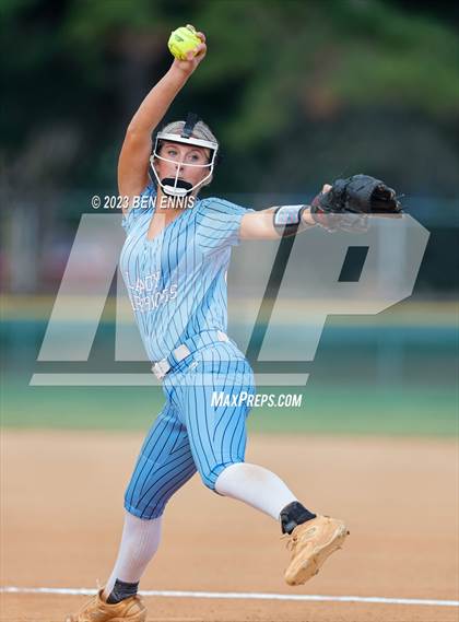 Thumbnail 1 in Southwest Georgia Academy vs Brentwood (GIAA 2A State Championships) photogallery.