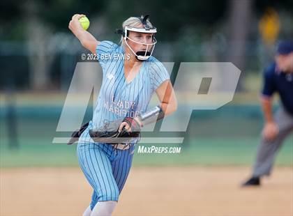 Thumbnail 2 in Southwest Georgia Academy vs Brentwood (GIAA 2A State Championships) photogallery.