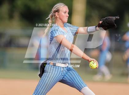 Thumbnail 2 in Southwest Georgia Academy vs Brentwood (GIAA 2A State Championships) photogallery.