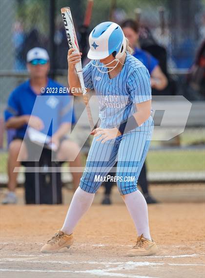 Thumbnail 1 in Southwest Georgia Academy vs Brentwood (GIAA 2A State Championships) photogallery.