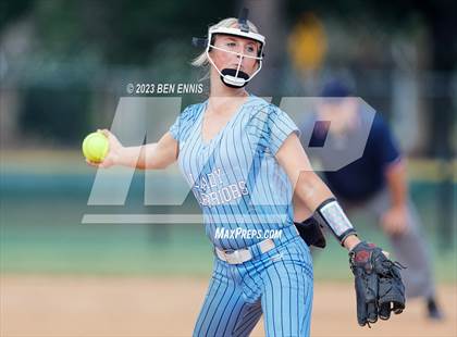 Thumbnail 1 in Southwest Georgia Academy vs Brentwood (GIAA 2A State Championships) photogallery.
