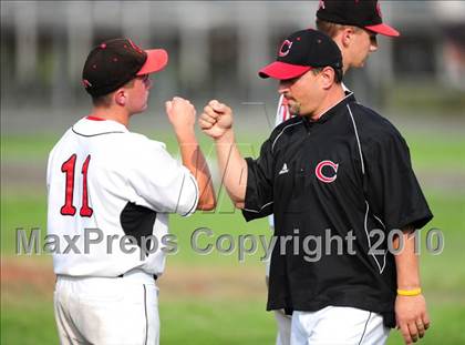 Thumbnail 3 in Northwest Catholic vs. Cromwell (CIAC Class S Final) photogallery.