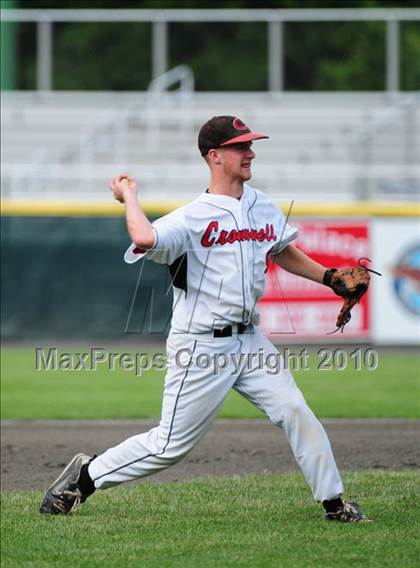 Thumbnail 3 in Northwest Catholic vs. Cromwell (CIAC Class S Final) photogallery.