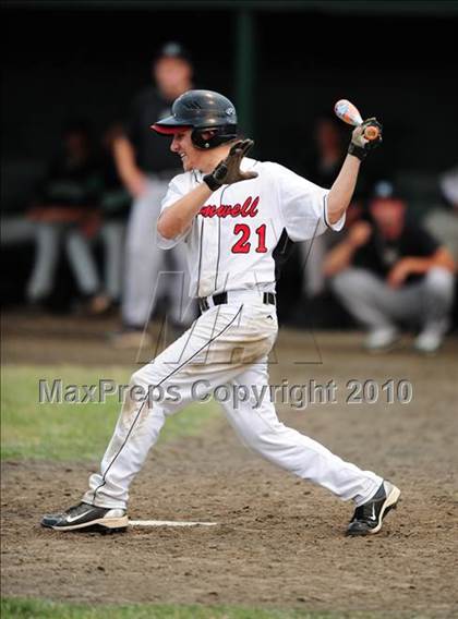 Thumbnail 3 in Northwest Catholic vs. Cromwell (CIAC Class S Final) photogallery.