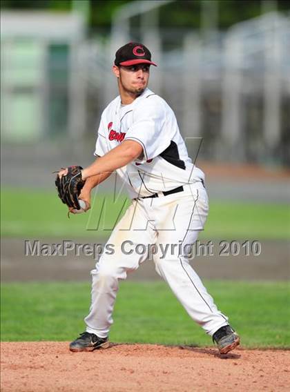 Thumbnail 3 in Northwest Catholic vs. Cromwell (CIAC Class S Final) photogallery.
