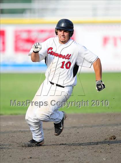 Thumbnail 3 in Northwest Catholic vs. Cromwell (CIAC Class S Final) photogallery.