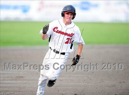 Thumbnail 3 in Northwest Catholic vs. Cromwell (CIAC Class S Final) photogallery.