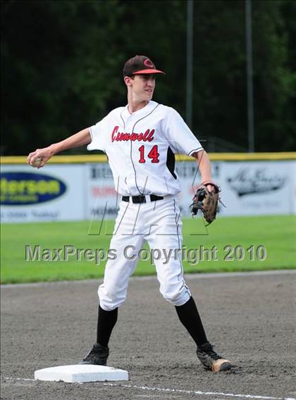 Thumbnail 2 in Northwest Catholic vs. Cromwell (CIAC Class S Final) photogallery.