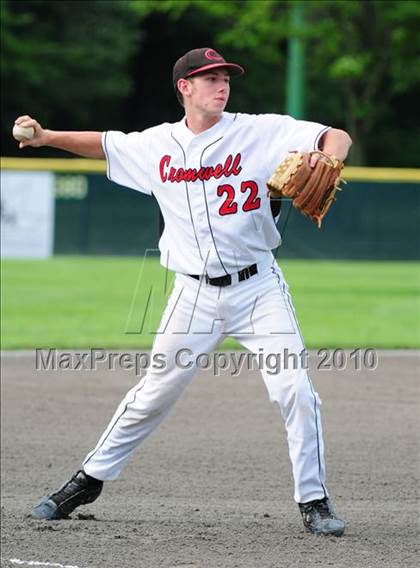 Thumbnail 3 in Northwest Catholic vs. Cromwell (CIAC Class S Final) photogallery.
