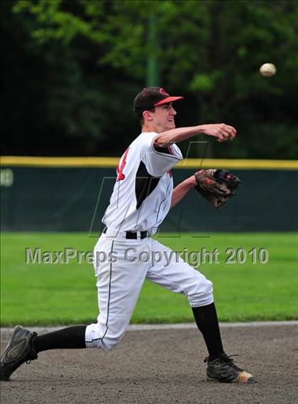 Thumbnail 3 in Northwest Catholic vs. Cromwell (CIAC Class S Final) photogallery.