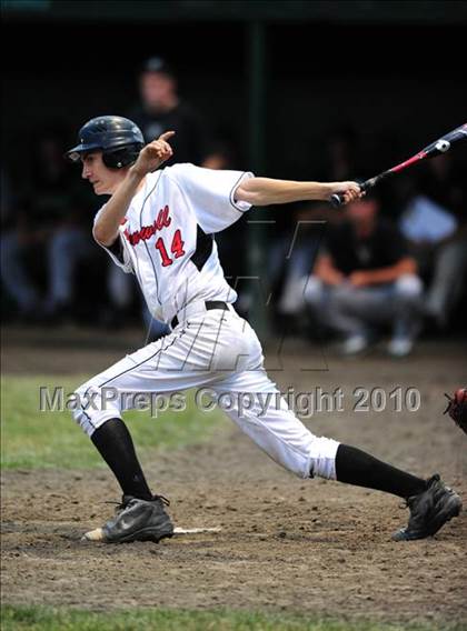 Thumbnail 2 in Northwest Catholic vs. Cromwell (CIAC Class S Final) photogallery.
