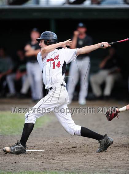 Thumbnail 3 in Northwest Catholic vs. Cromwell (CIAC Class S Final) photogallery.