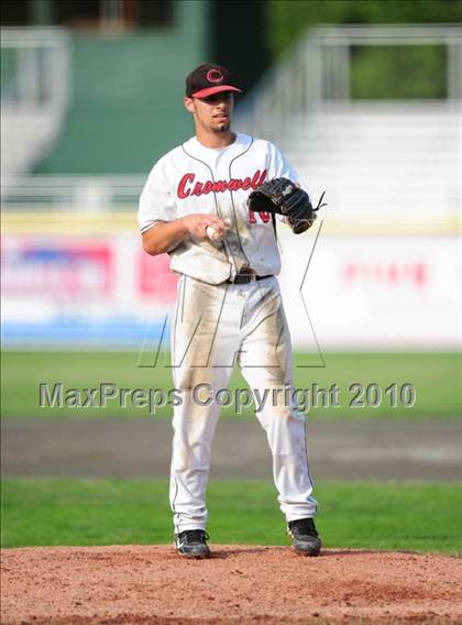 Thumbnail 3 in Northwest Catholic vs. Cromwell (CIAC Class S Final) photogallery.