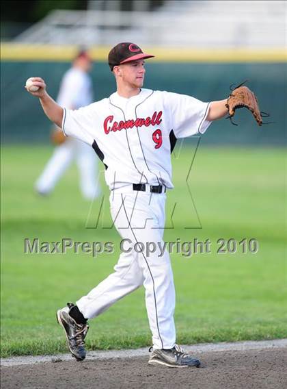 Thumbnail 3 in Northwest Catholic vs. Cromwell (CIAC Class S Final) photogallery.