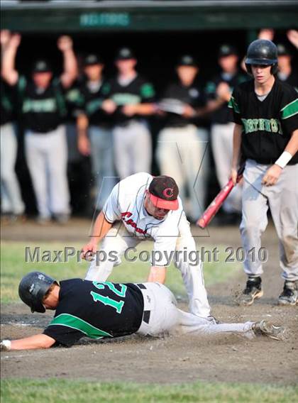 Thumbnail 3 in Northwest Catholic vs. Cromwell (CIAC Class S Final) photogallery.