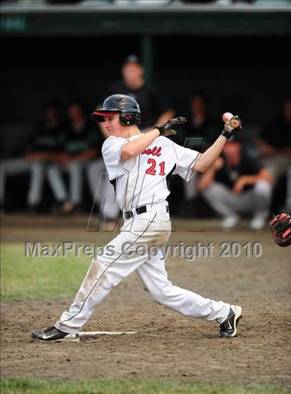 Thumbnail 2 in Northwest Catholic vs. Cromwell (CIAC Class S Final) photogallery.