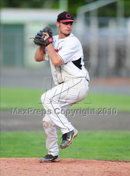 Thumbnail 3 in Northwest Catholic vs. Cromwell (CIAC Class S Final) photogallery.