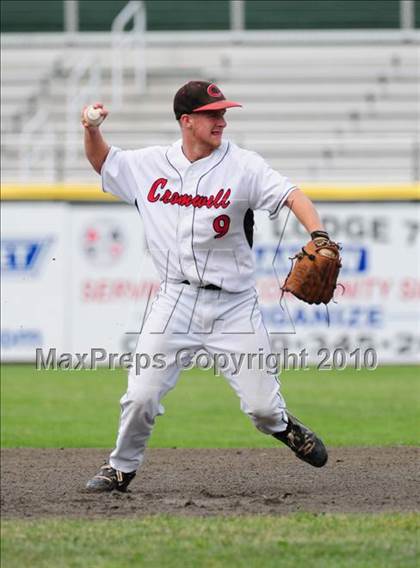 Thumbnail 2 in Northwest Catholic vs. Cromwell (CIAC Class S Final) photogallery.
