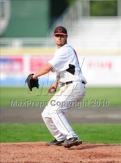 Thumbnail 3 in Northwest Catholic vs. Cromwell (CIAC Class S Final) photogallery.