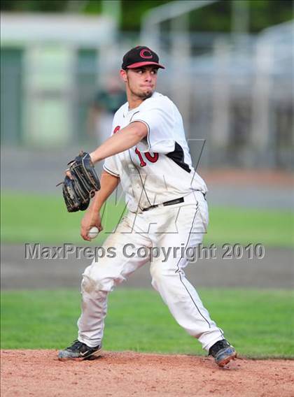 Thumbnail 2 in Northwest Catholic vs. Cromwell (CIAC Class S Final) photogallery.