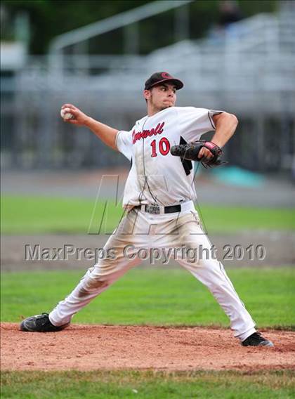 Thumbnail 2 in Northwest Catholic vs. Cromwell (CIAC Class S Final) photogallery.