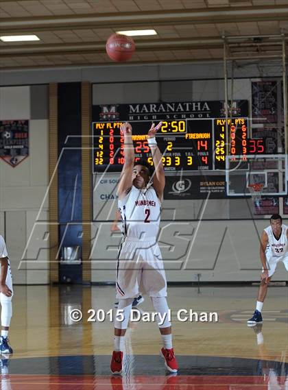 Thumbnail 3 in Firebaugh vs. Maranatha (Rose City Roundball Classic) photogallery.