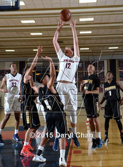 Thumbnail 2 in Firebaugh vs. Maranatha (Rose City Roundball Classic) photogallery.