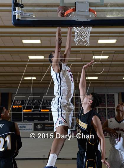 Thumbnail 2 in Firebaugh vs. Maranatha (Rose City Roundball Classic) photogallery.