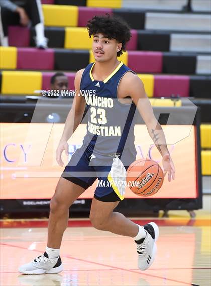 Thumbnail 3 in Chaparral vs. Rancho Christian (Hoophall West) photogallery.