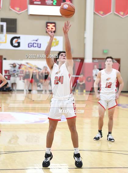 Thumbnail 2 in Chaparral vs. Rancho Christian (Hoophall West) photogallery.