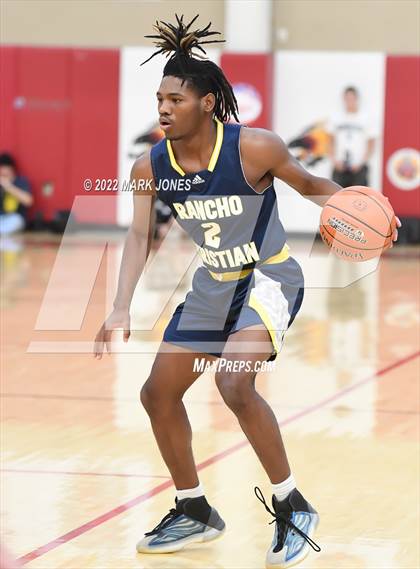 Thumbnail 2 in Chaparral vs. Rancho Christian (Hoophall West) photogallery.