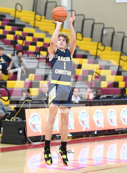 Thumbnail 3 in Chaparral vs. Rancho Christian (Hoophall West) photogallery.