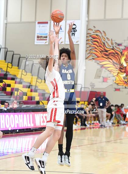 Thumbnail 1 in Chaparral vs. Rancho Christian (Hoophall West) photogallery.