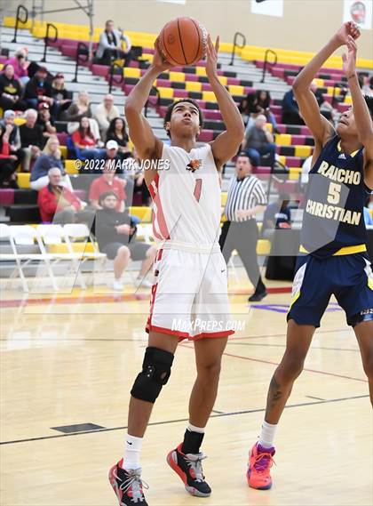 Thumbnail 3 in Chaparral vs. Rancho Christian (Hoophall West) photogallery.