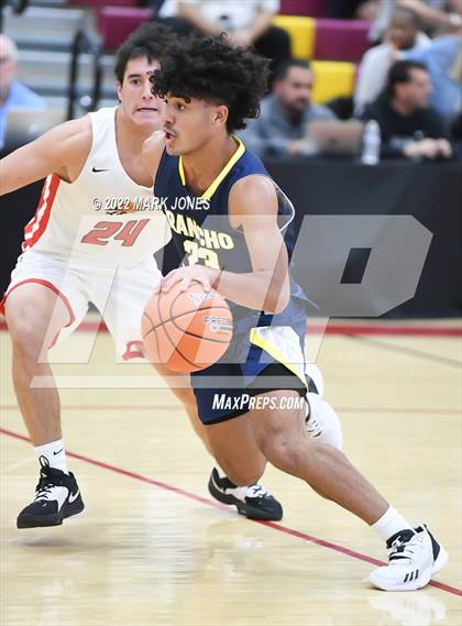 Thumbnail 1 in Chaparral vs. Rancho Christian (Hoophall West) photogallery.