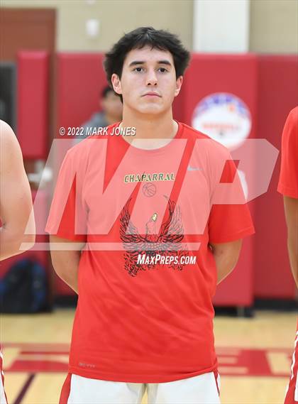 Thumbnail 1 in Chaparral vs. Rancho Christian (Hoophall West) photogallery.