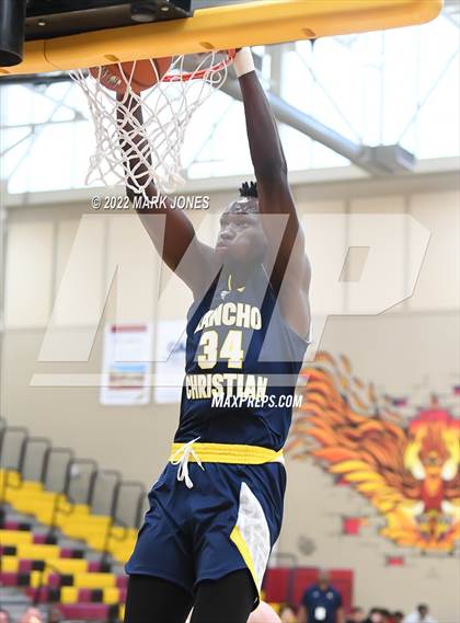 Thumbnail 2 in Chaparral vs. Rancho Christian (Hoophall West) photogallery.