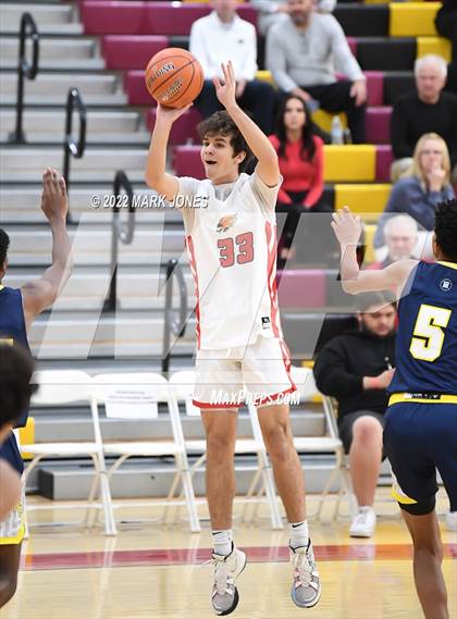 Thumbnail 1 in Chaparral vs. Rancho Christian (Hoophall West) photogallery.