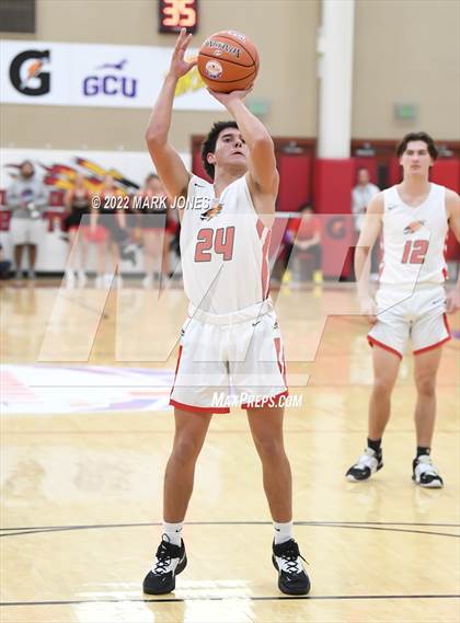 Thumbnail 1 in Chaparral vs. Rancho Christian (Hoophall West) photogallery.