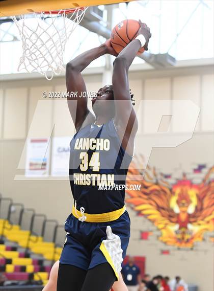 Thumbnail 1 in Chaparral vs. Rancho Christian (Hoophall West) photogallery.