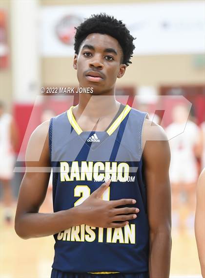 Thumbnail 3 in Chaparral vs. Rancho Christian (Hoophall West) photogallery.