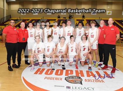 Thumbnail 1 in Chaparral vs. Rancho Christian (Hoophall West) photogallery.